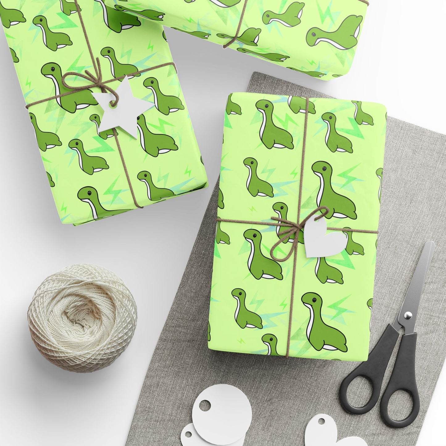 Loch Ness Monster 'Nessie' Gift Wrapping Paper Roll