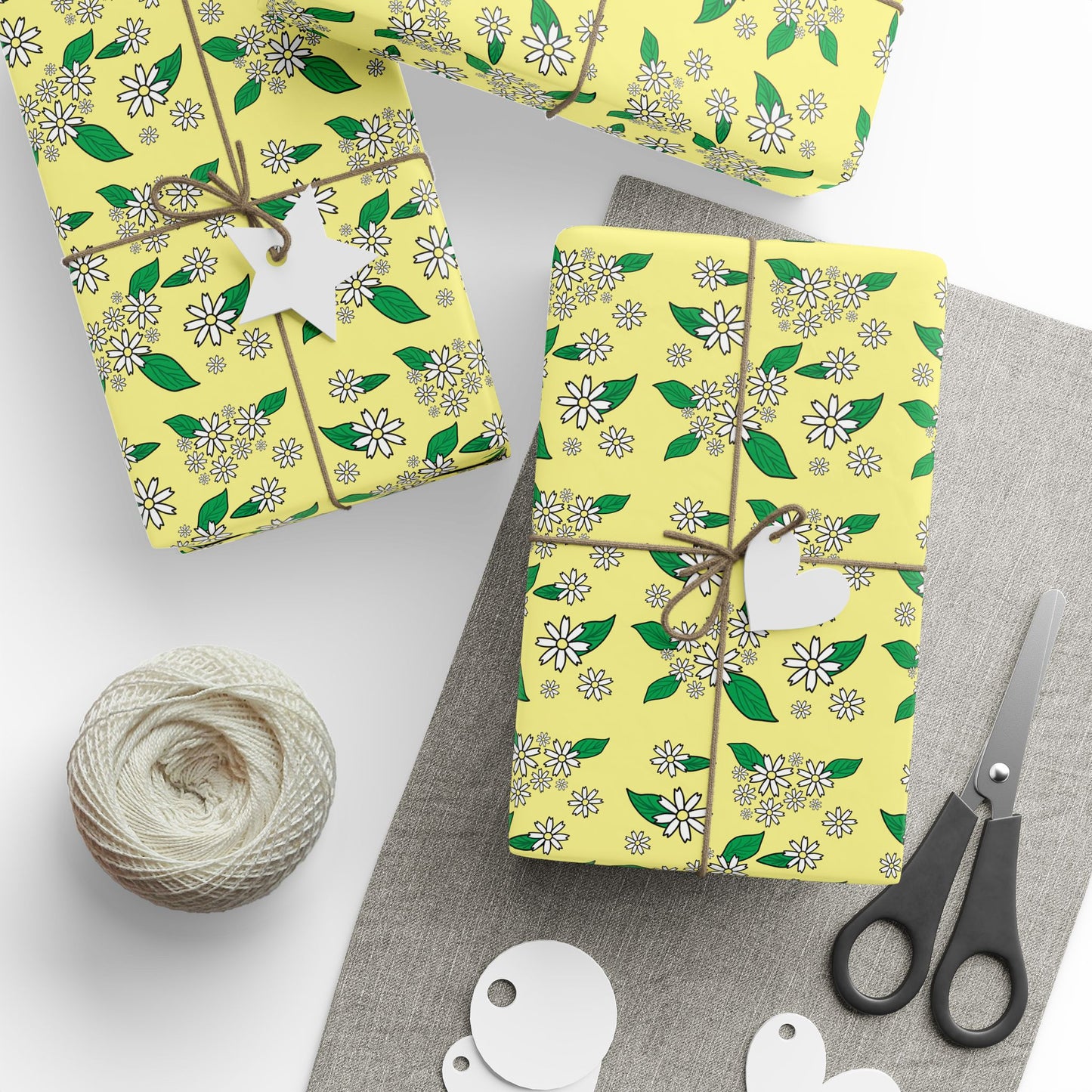 Floral Gift Wrapping Paper Roll