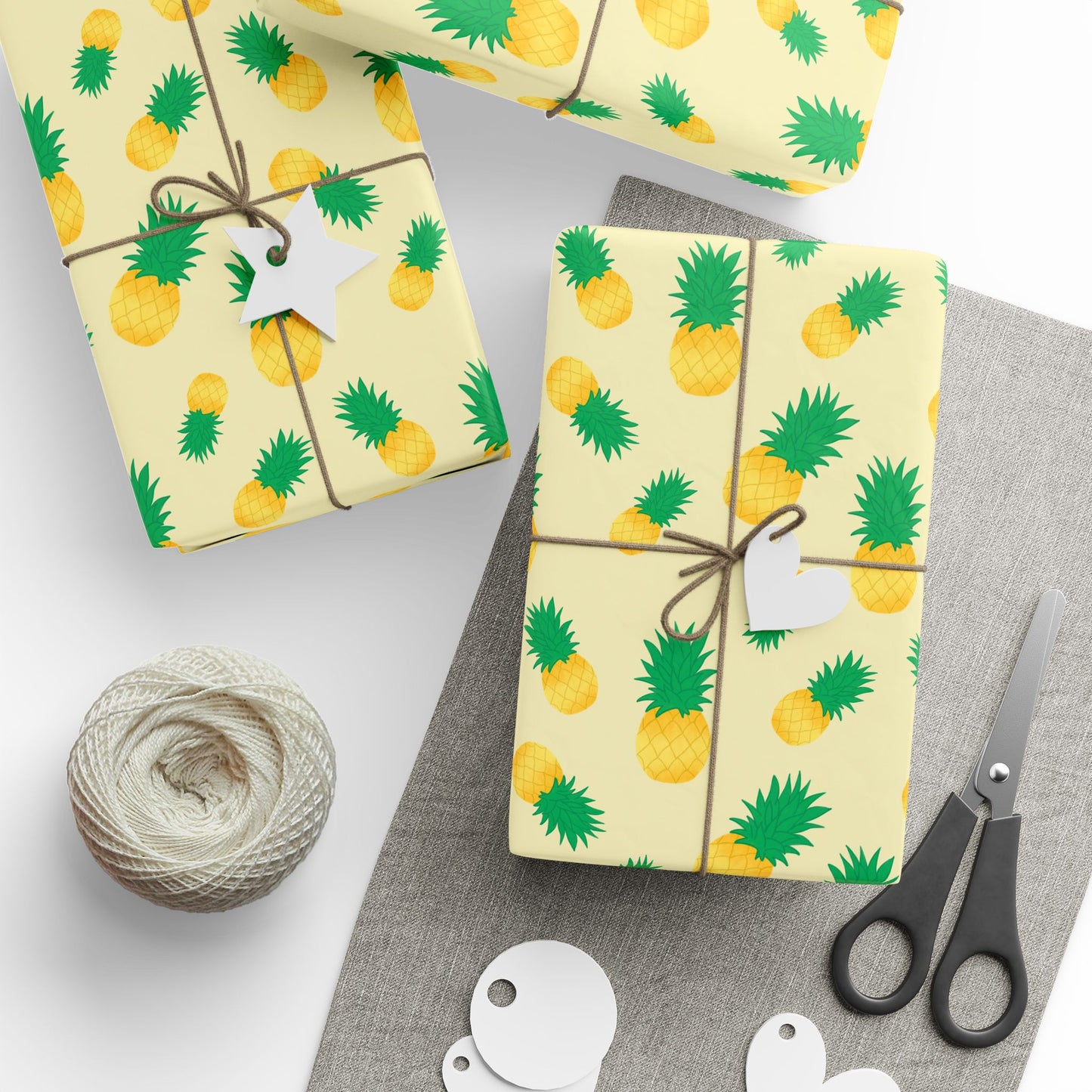 Pineapple Gift Wrapping Paper Roll