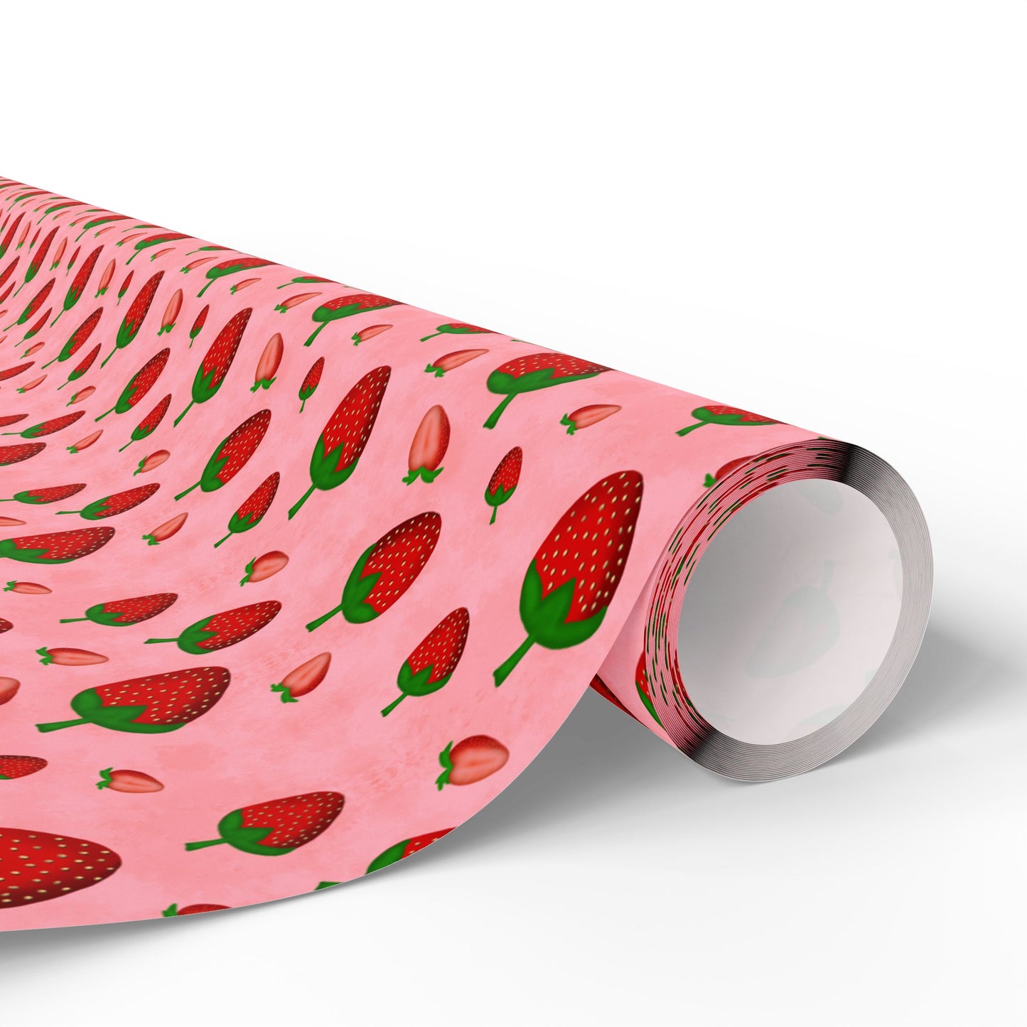 Strawberries Gift Wrapping Paper Roll