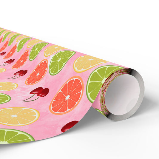 Fruity Wrapping Paper Gift Wrapping Paper Roll