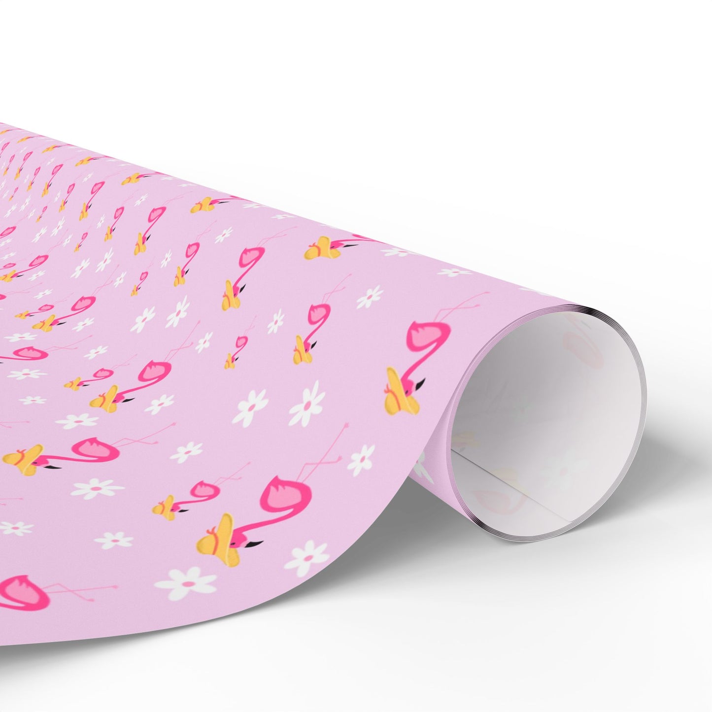 Flamingo Gift Wrapping Paper Roll