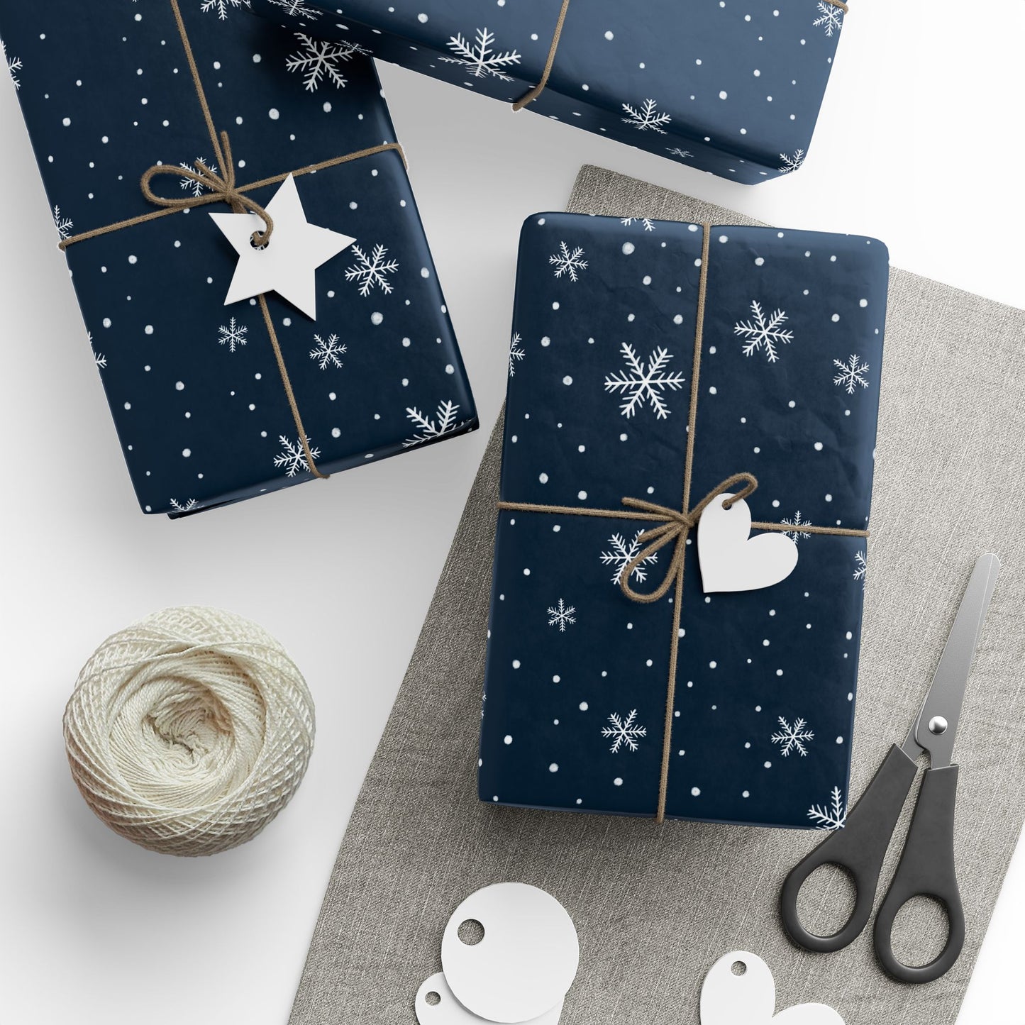 Snowflakes Gift Wrapping Paper Roll