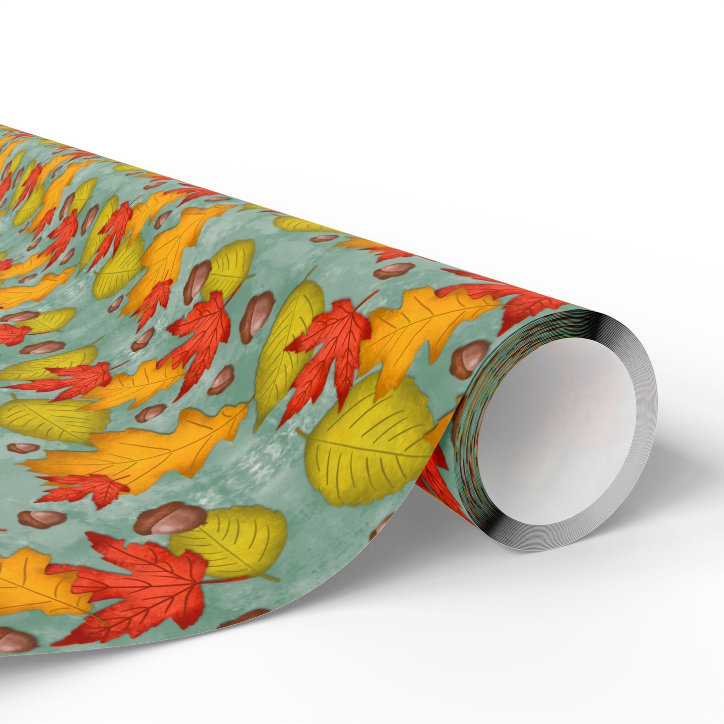 Autumn Leaves Gift Wrapping Paper Roll