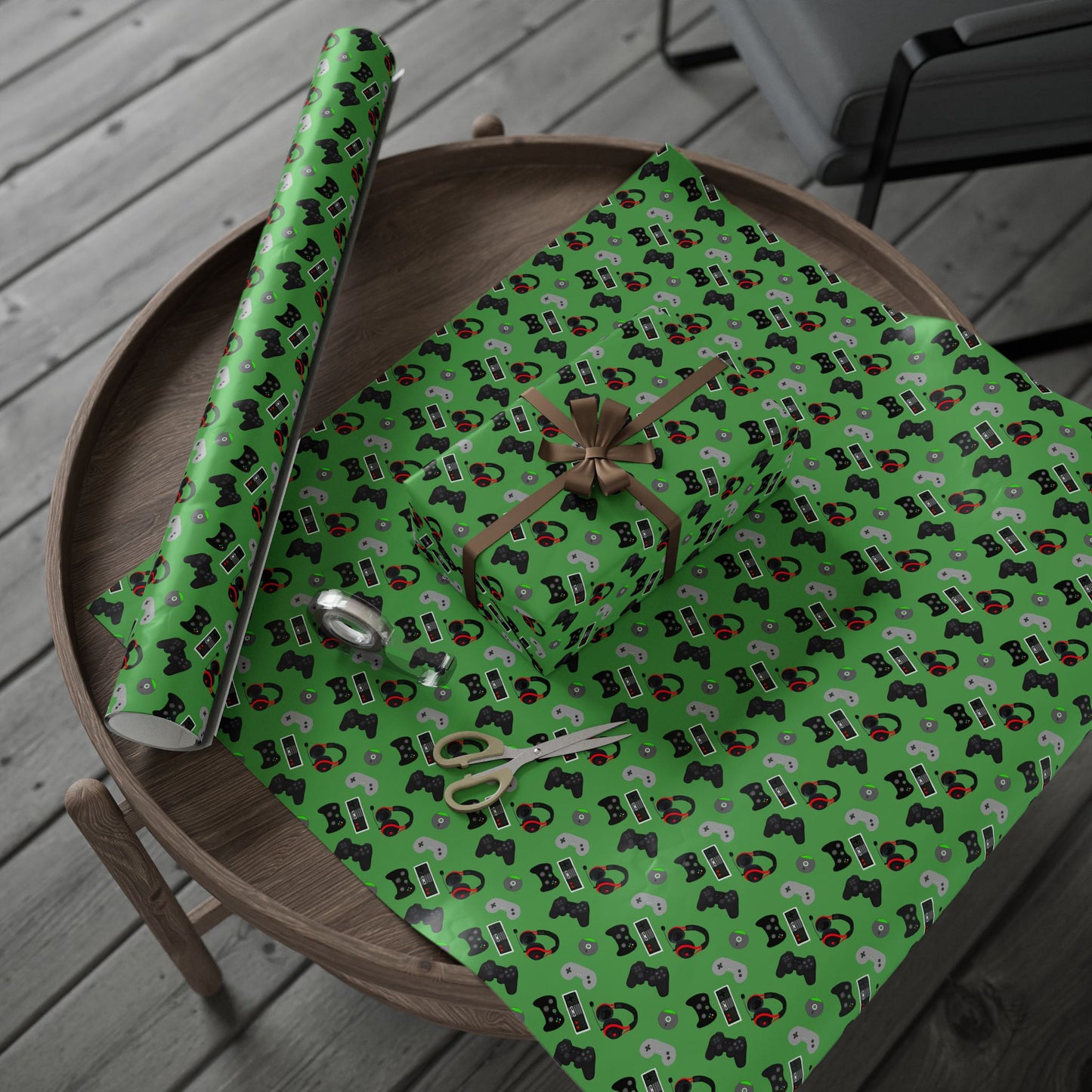 Gamer Gift Wrapping Paper Roll