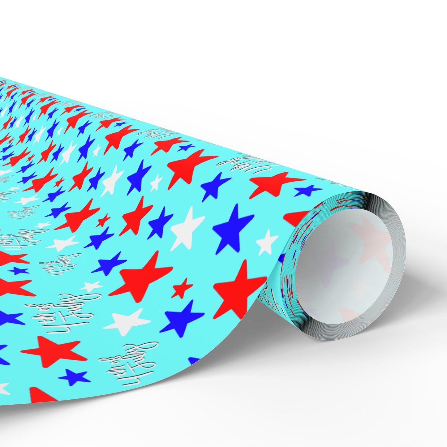 4th of July Gift Wrapping Paper Roll