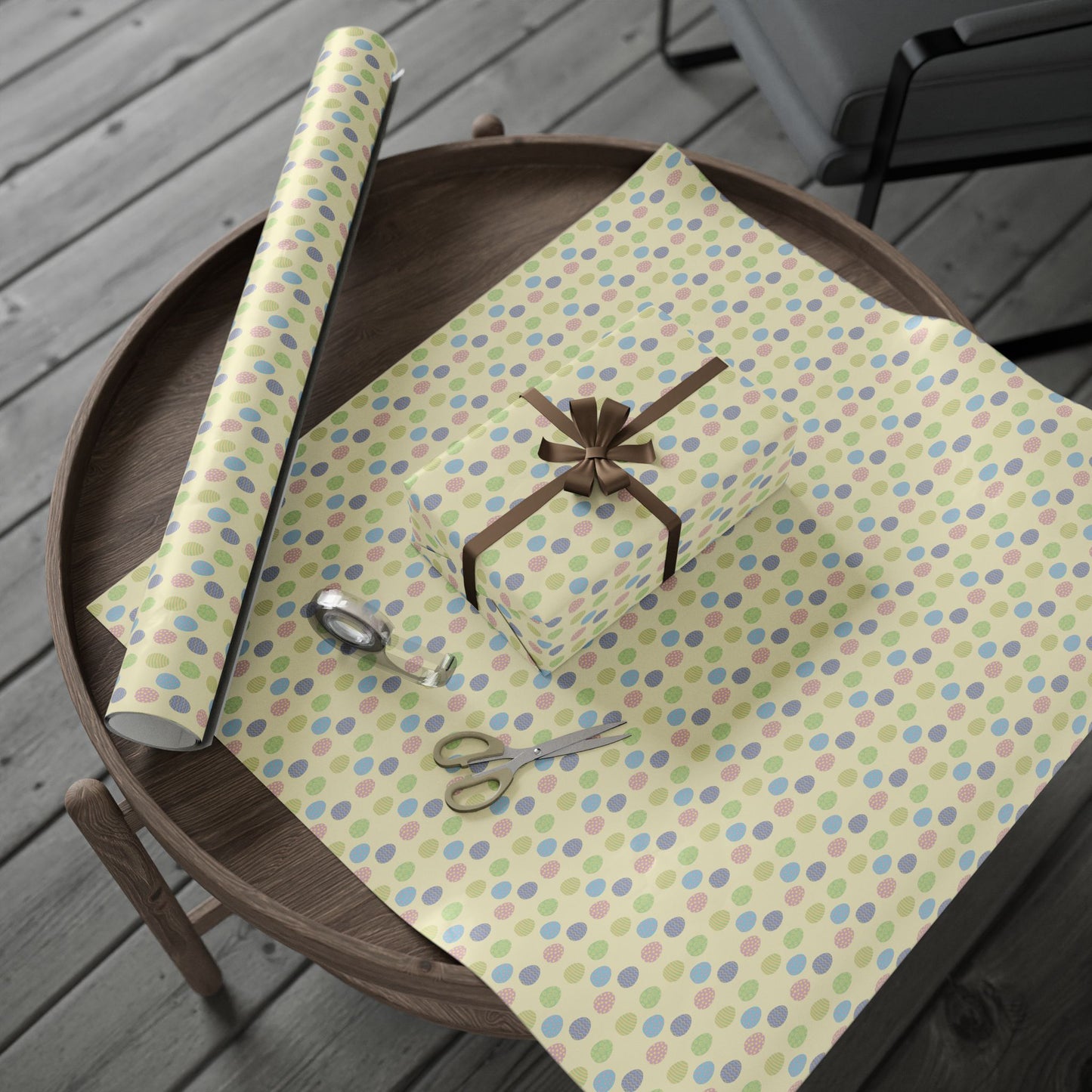 Easter Eggs Gift Wrapping Paper Roll