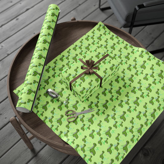 Loch Ness Monster 'Nessie' Gift Wrapping Paper Roll