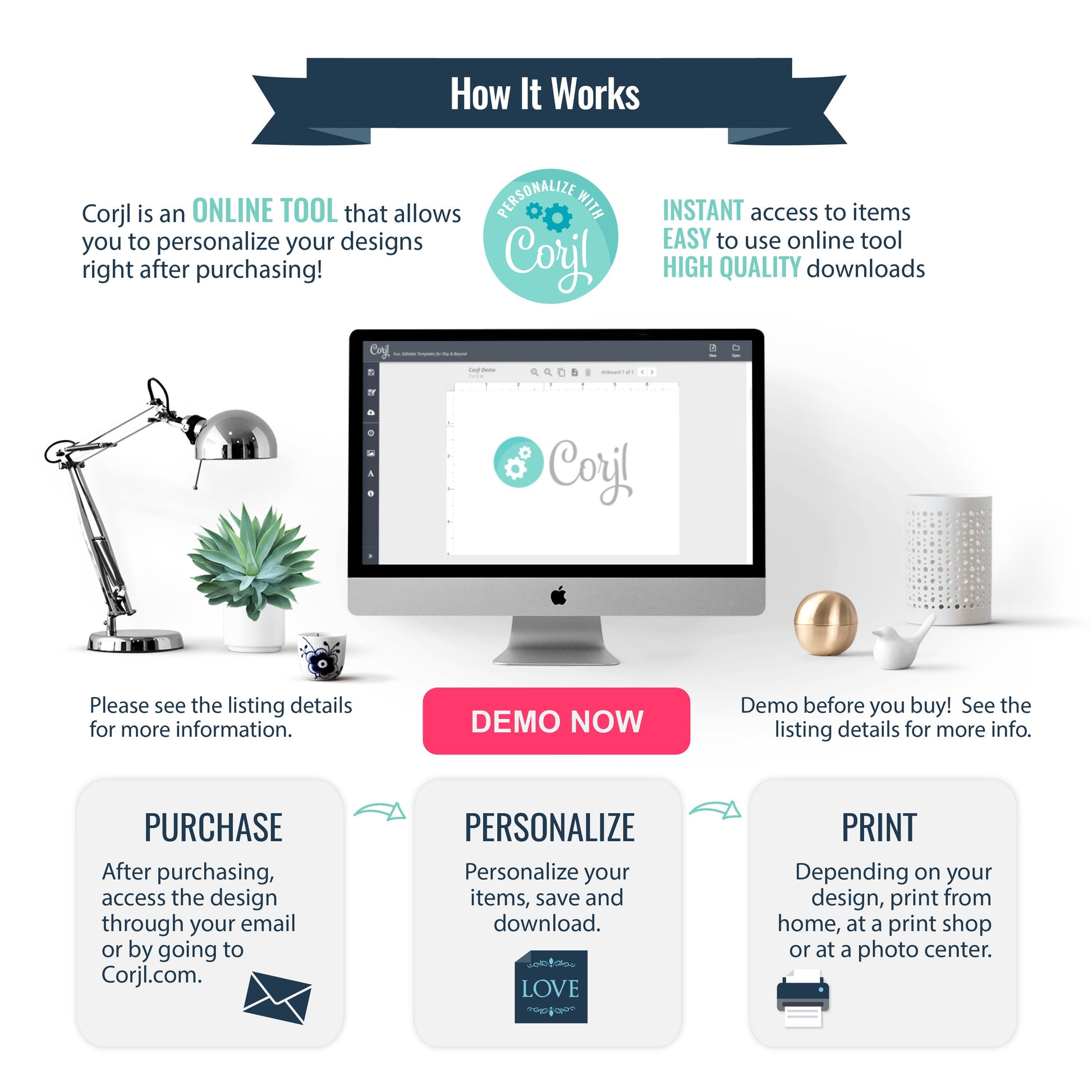 Bokeh Save the Date Card: Tying the Knot Design (Digital Download)