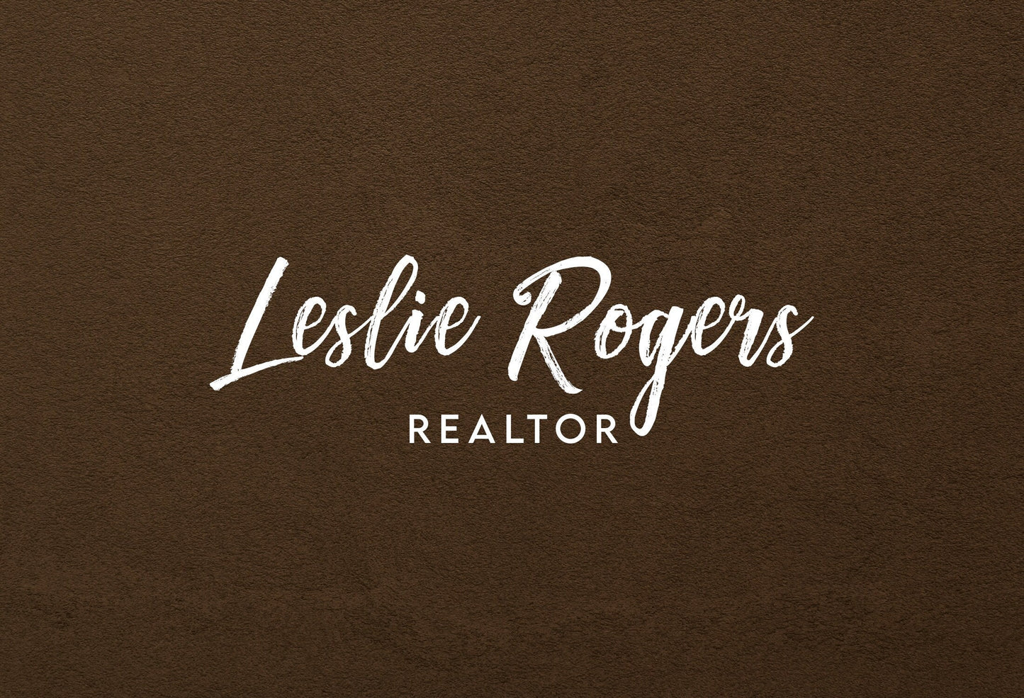 Personalized Real Estate Agent Logo Design: Black and White Vector (Digital)