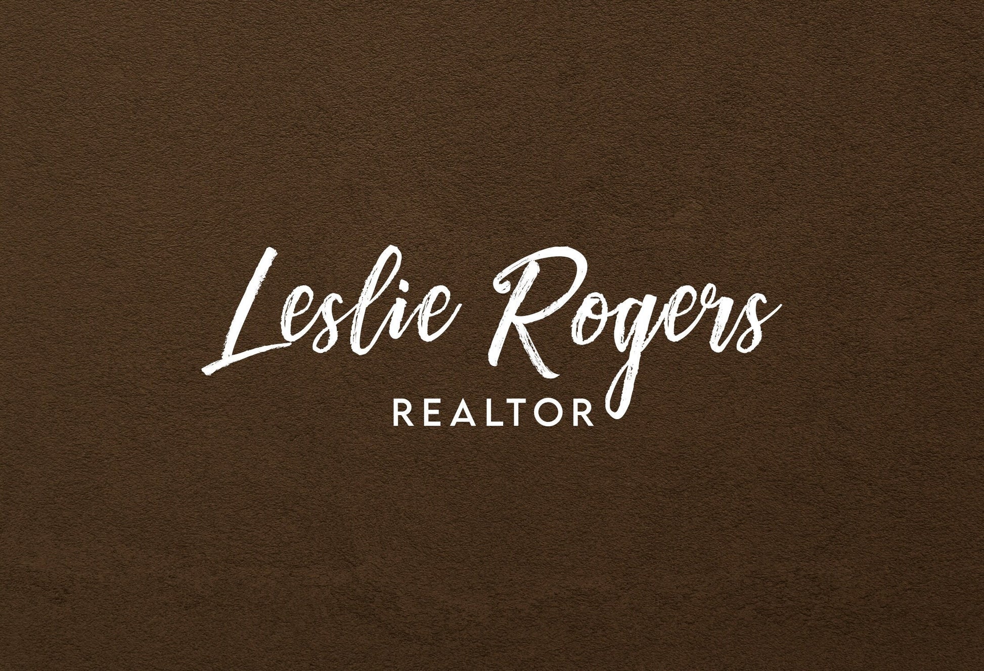 Personalized Real Estate Agent Logo Design: Black and White Vector (Digital)