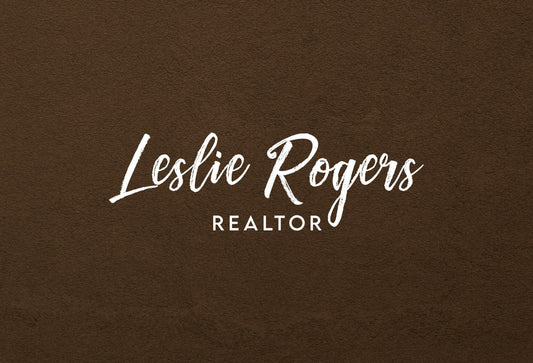 Personalized Real Estate Agent Logo Design: Black and White Vector (Digital)