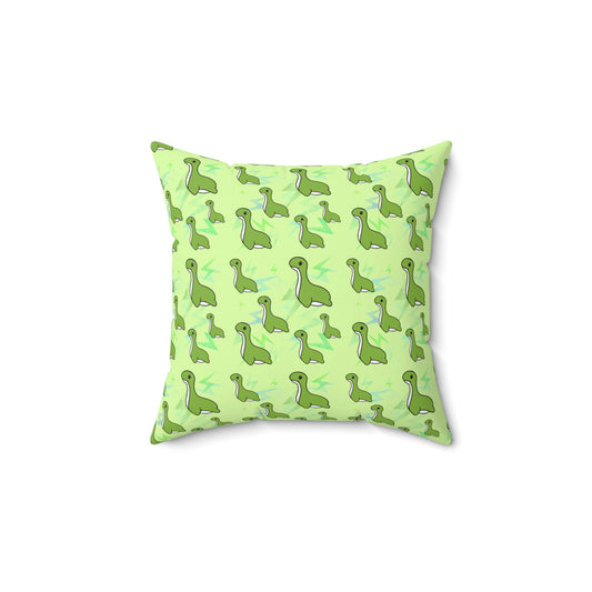Nessie Pattern Square Pillow